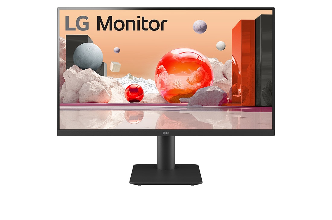 LG Monitor IPS Full HD de 24 pulgadas, front view, 24MS550-B